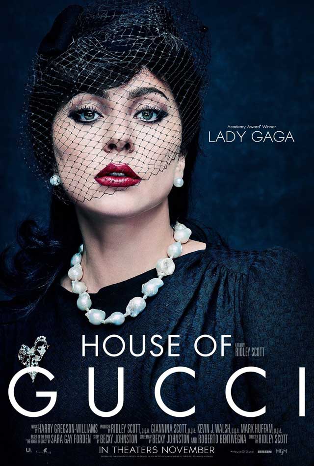 La casa Gucci - cartel Lady Gaga