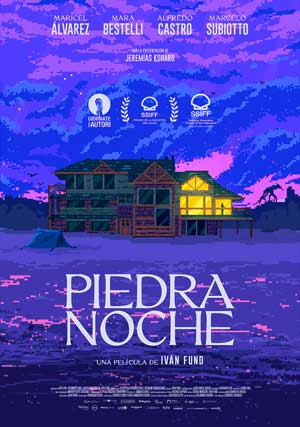 Cartel de Piedra noche