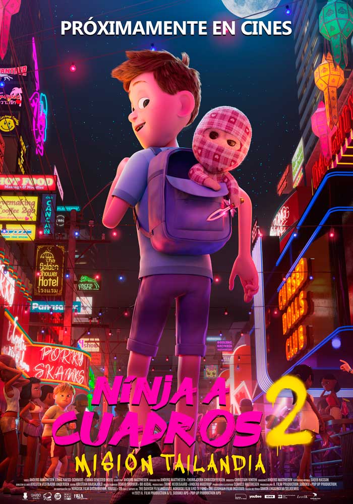 Ninja a cuadros 2 - Misión Tailandia - cartel