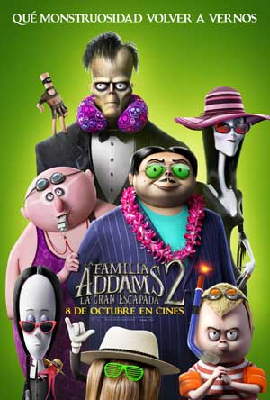 Cartel de La familia Addams 2