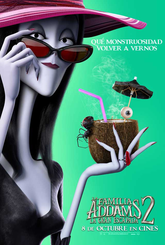 La familia Addams 2 - cartel Morticia