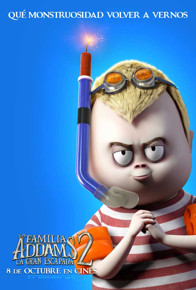 La familia Addams 2 - cartel Pugsley