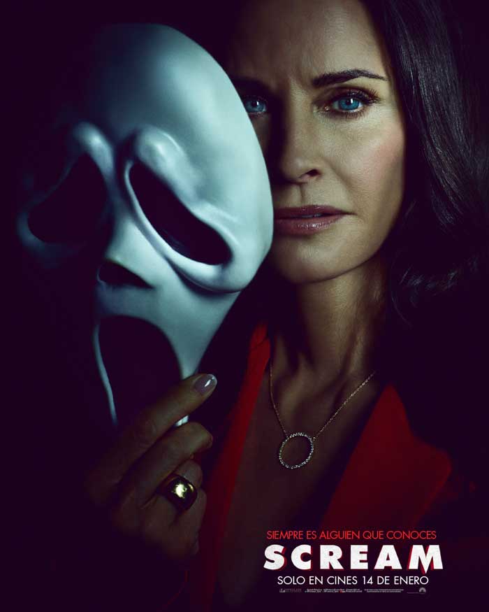 Scream - cartel Courteney Cox