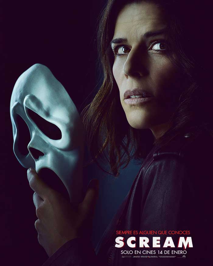 Scream - cartel Neve Campbell