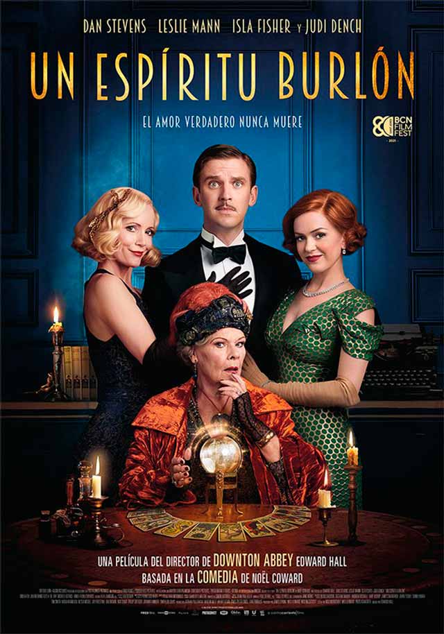 Un espíritu burlón - cartel