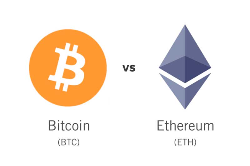 Bitcoin vs. Ethereum