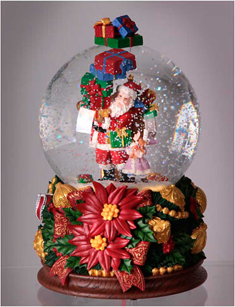 Bola de Cristal Navideña