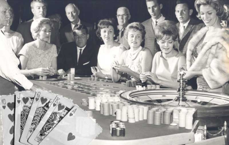 Casinos tiempos en blanco y negro