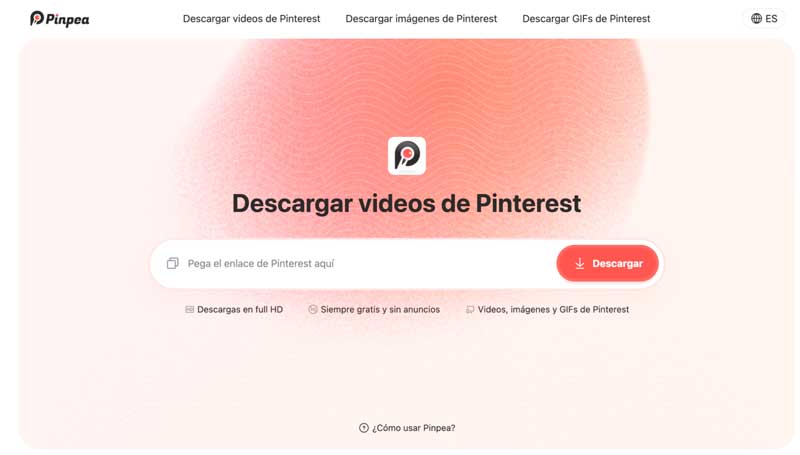 Descargar videos Pinterest