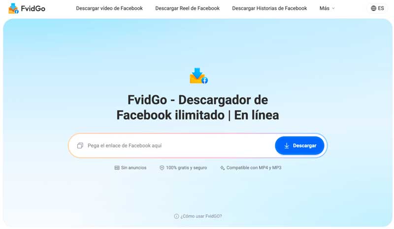 Descargador de Facebook