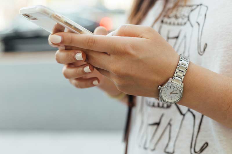 Uso del smartphone