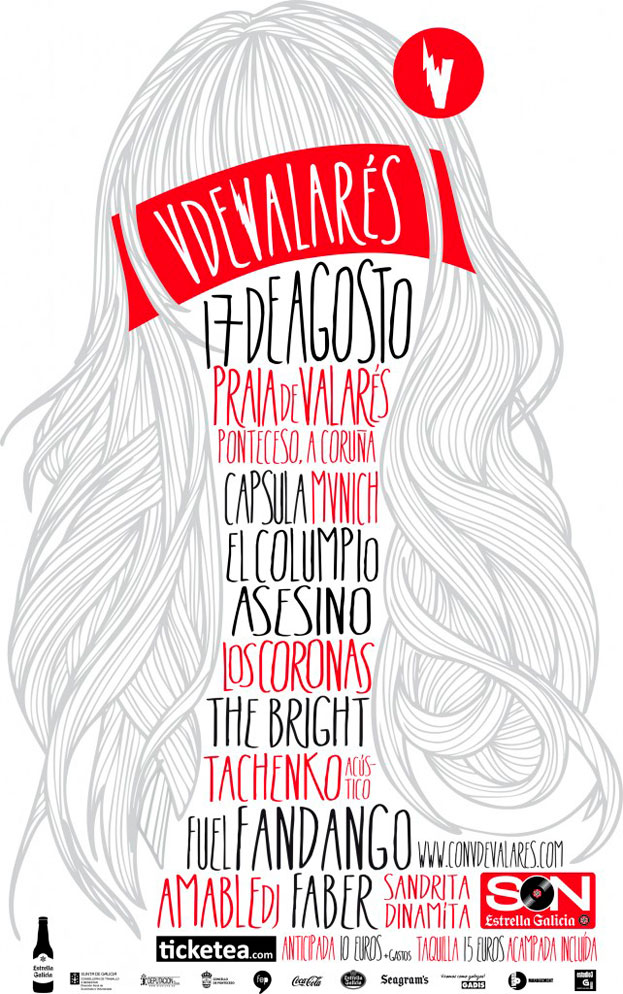 Cartel Festival V de Valarés