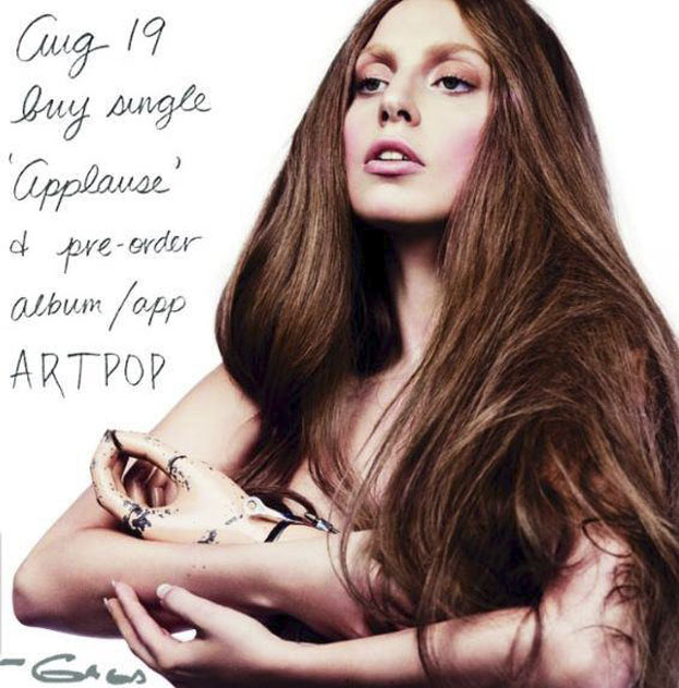Lady Gaga anuncio Applause