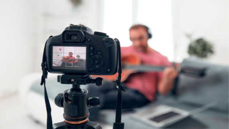 Grabación interpretación musical