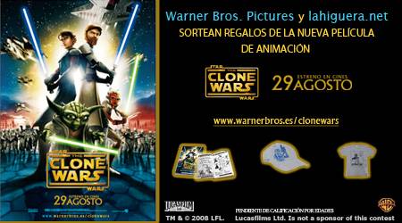 Info concurso Star Wars: The clone wars