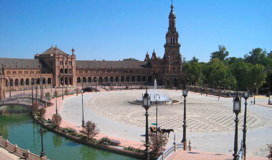 Plaza de Espana en Sevilla