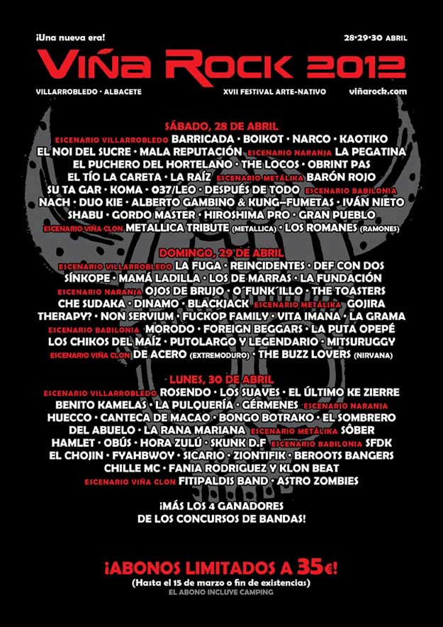 Viña Rock 2012