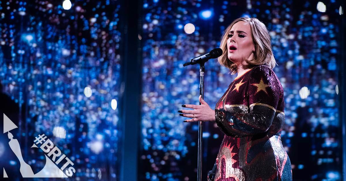 Adele Brit Awards Actuación edición 2016