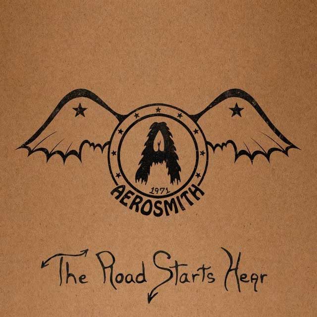 Aerosmith: 1971: The road starts hear, la portada del disco