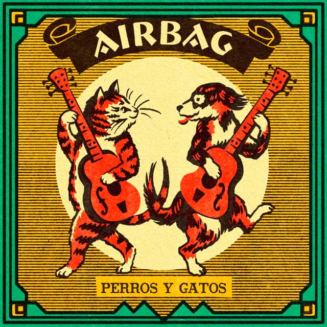 Airbag: Perros y gatos - portada