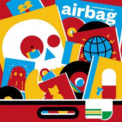 Airbag: Cementerio indie - portada