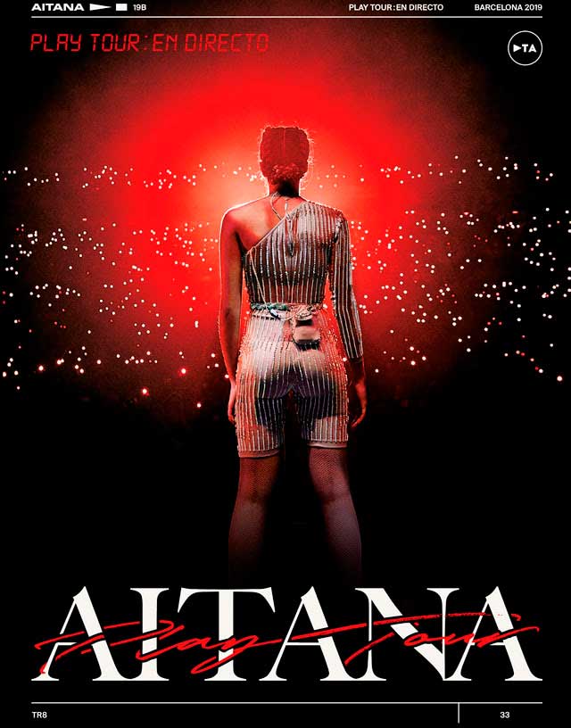 Aitana: Play Tour: En directo - portada