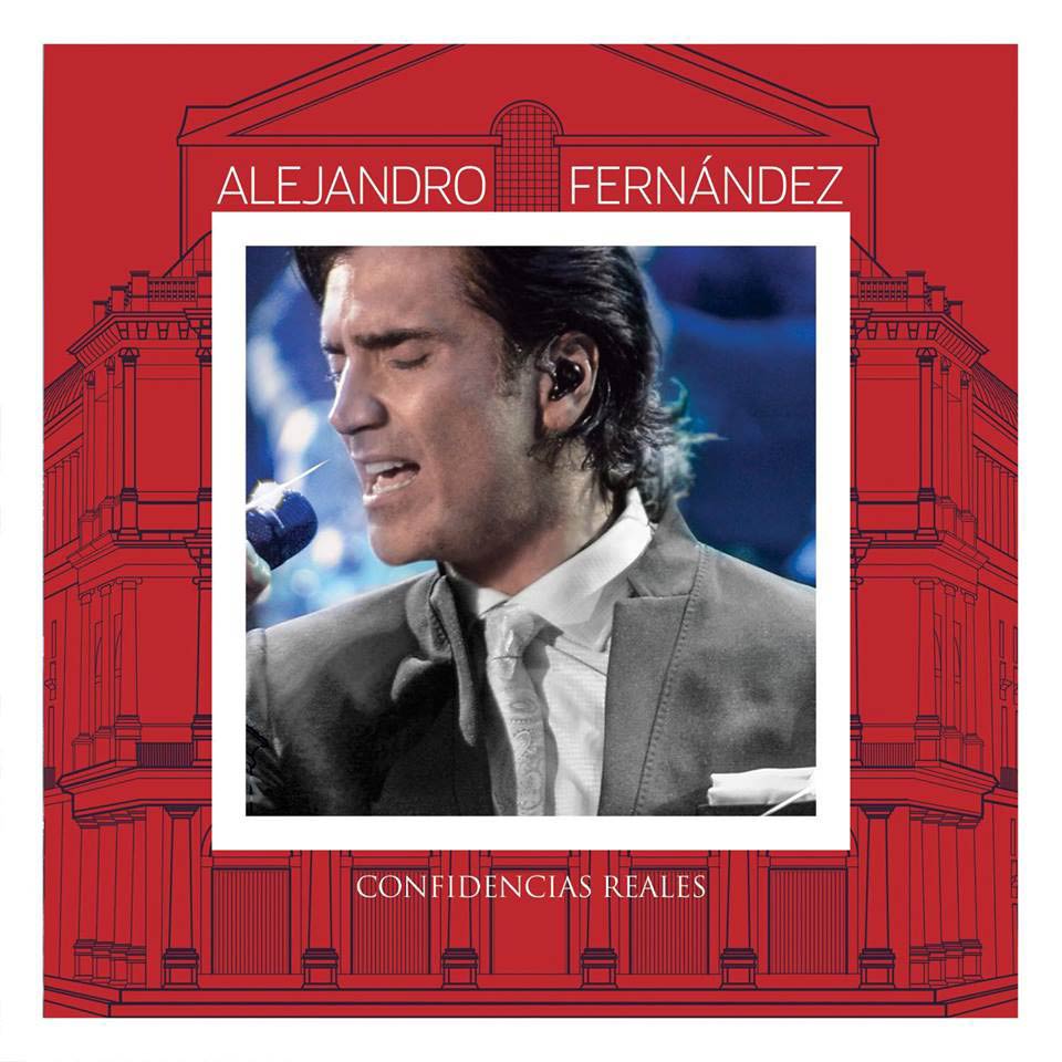 Alejandro Fernández: Confidencias reales, la portada del disco
