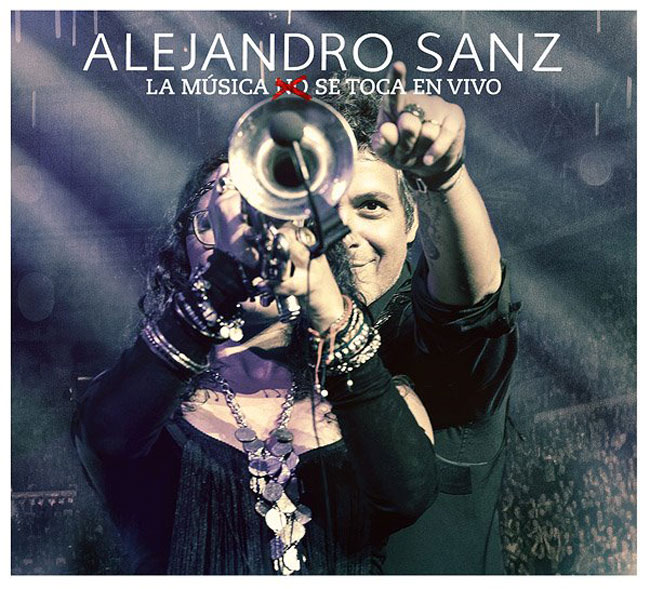 Alejandro Sanz: La música no se toca (En vivo) - portada