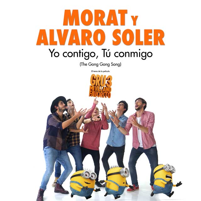 Álvaro Soler con Morat: Yo contigo, tú conmigo (The gong gong song) - portada