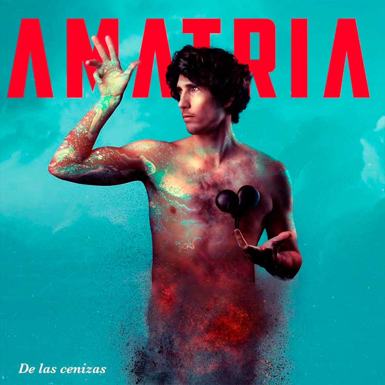 Amatria: De las cenizas - portada