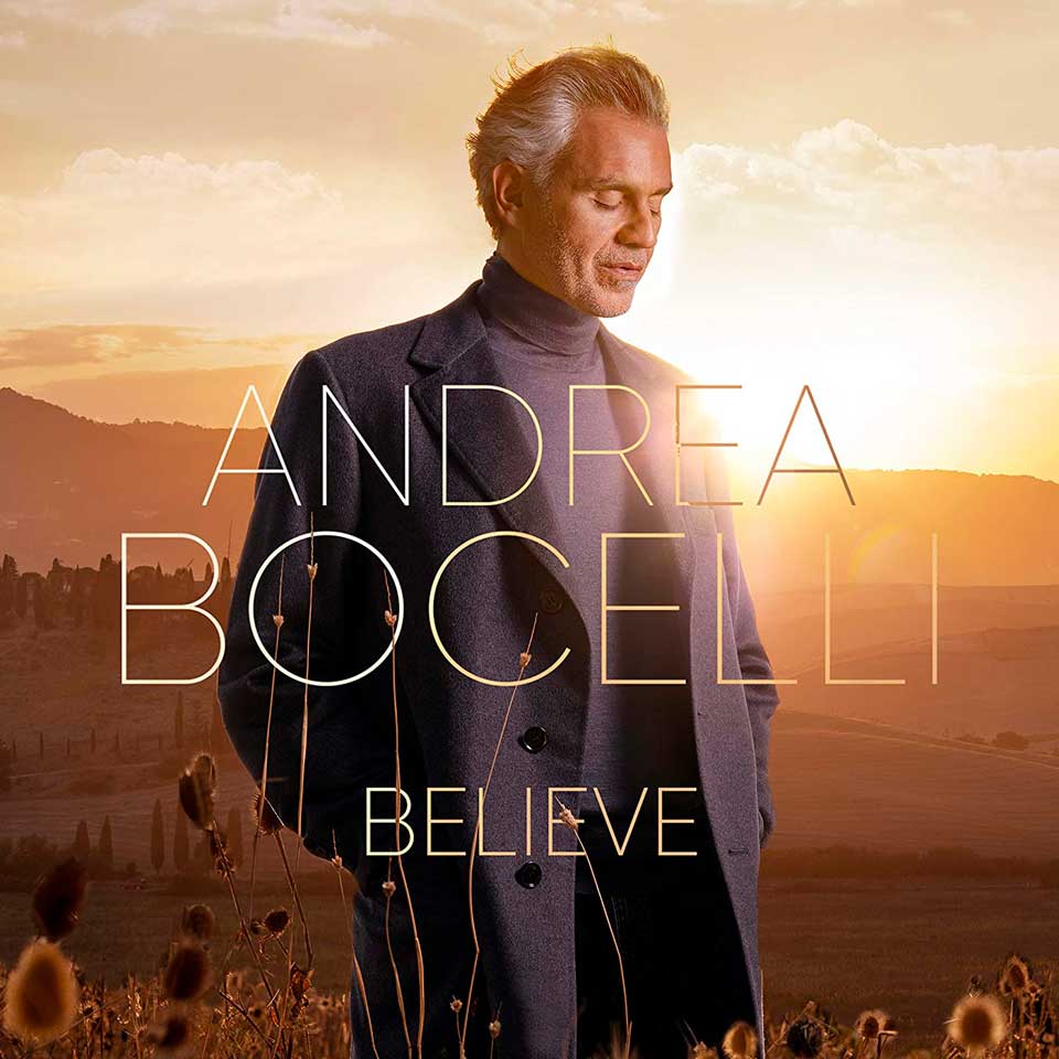 Andrea Bocelli: Believe - portada