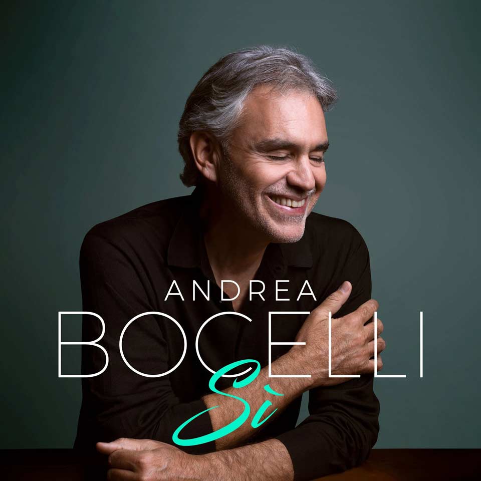 Andrea Bocelli: Sì, la portada del disco