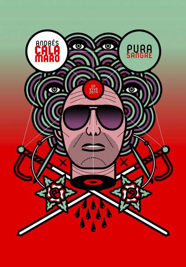 Andrés Calamaro: Pura sangre - portada