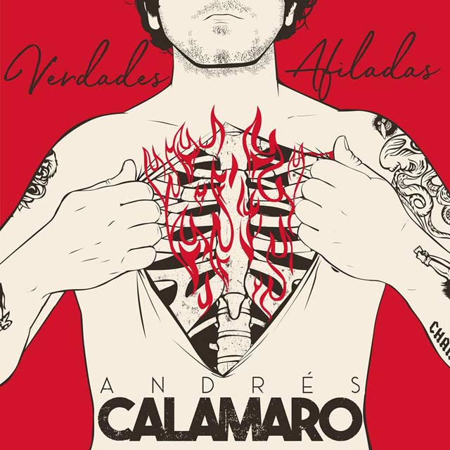Andrés Calamaro: Verdades afiladas - portada