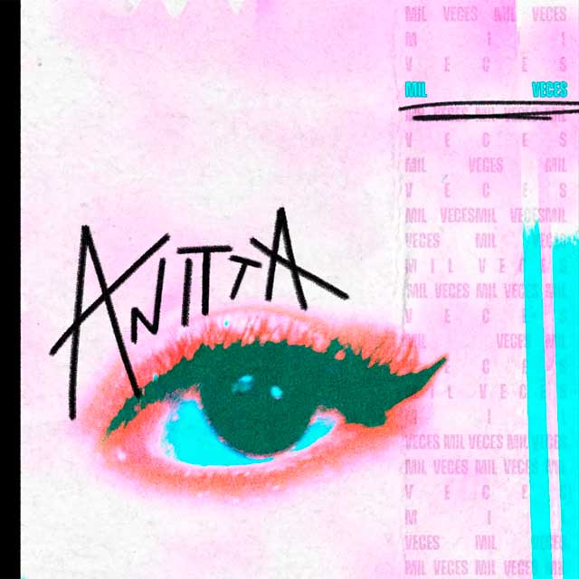 Anitta: Mil veces - portada