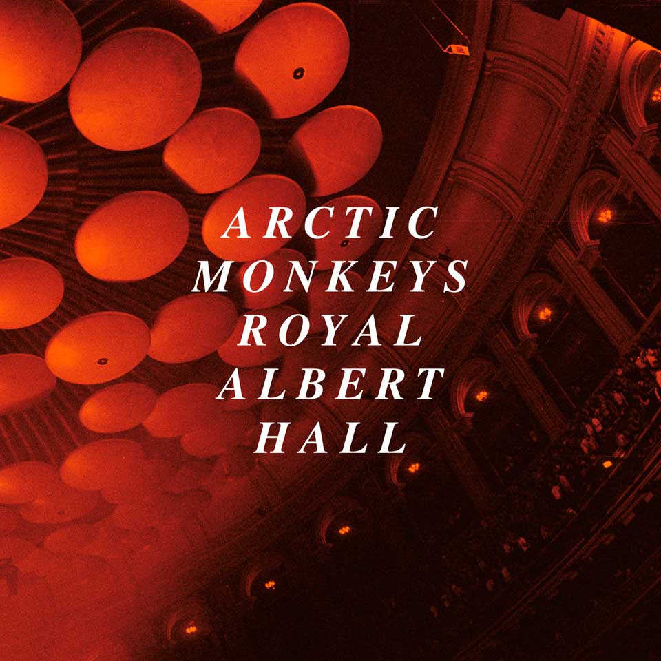 Arctic Monkeys: Live at the Royal Albert Hall, la portada del disco