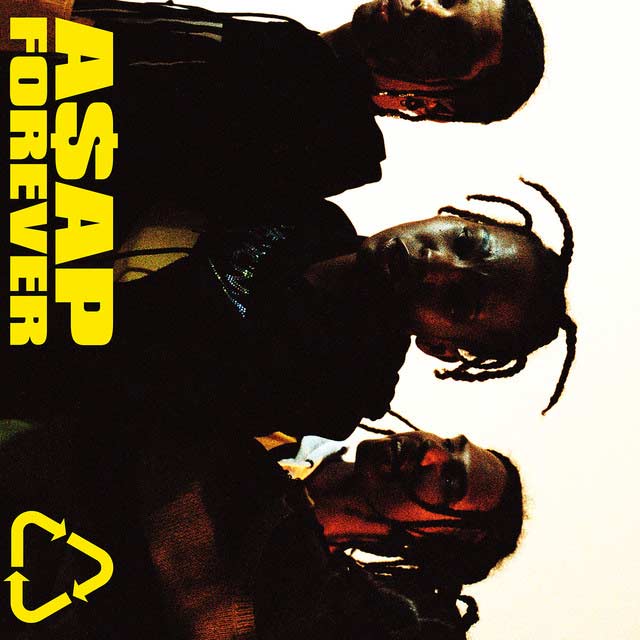 A$AP Rocky con Moby: A$AP forever - portada