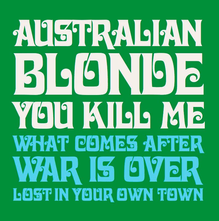 Australian Blonde: You kill me - portada