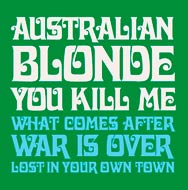 Australian Blonde: You kill me - portada mediana