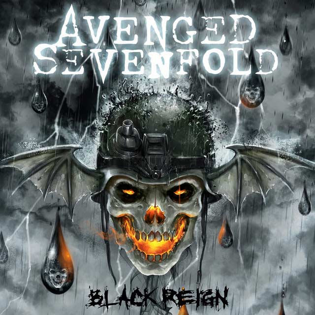 Avenged Sevenfold: Black reign, la portada del disco