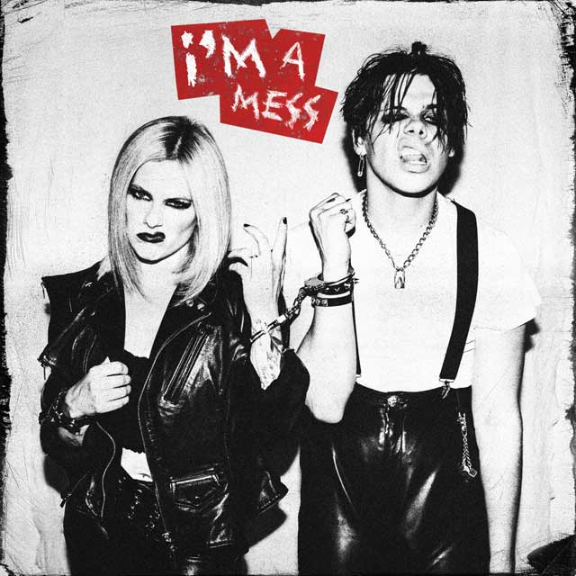 Avril Lavigne con Yungblud: I'm a mess - portada