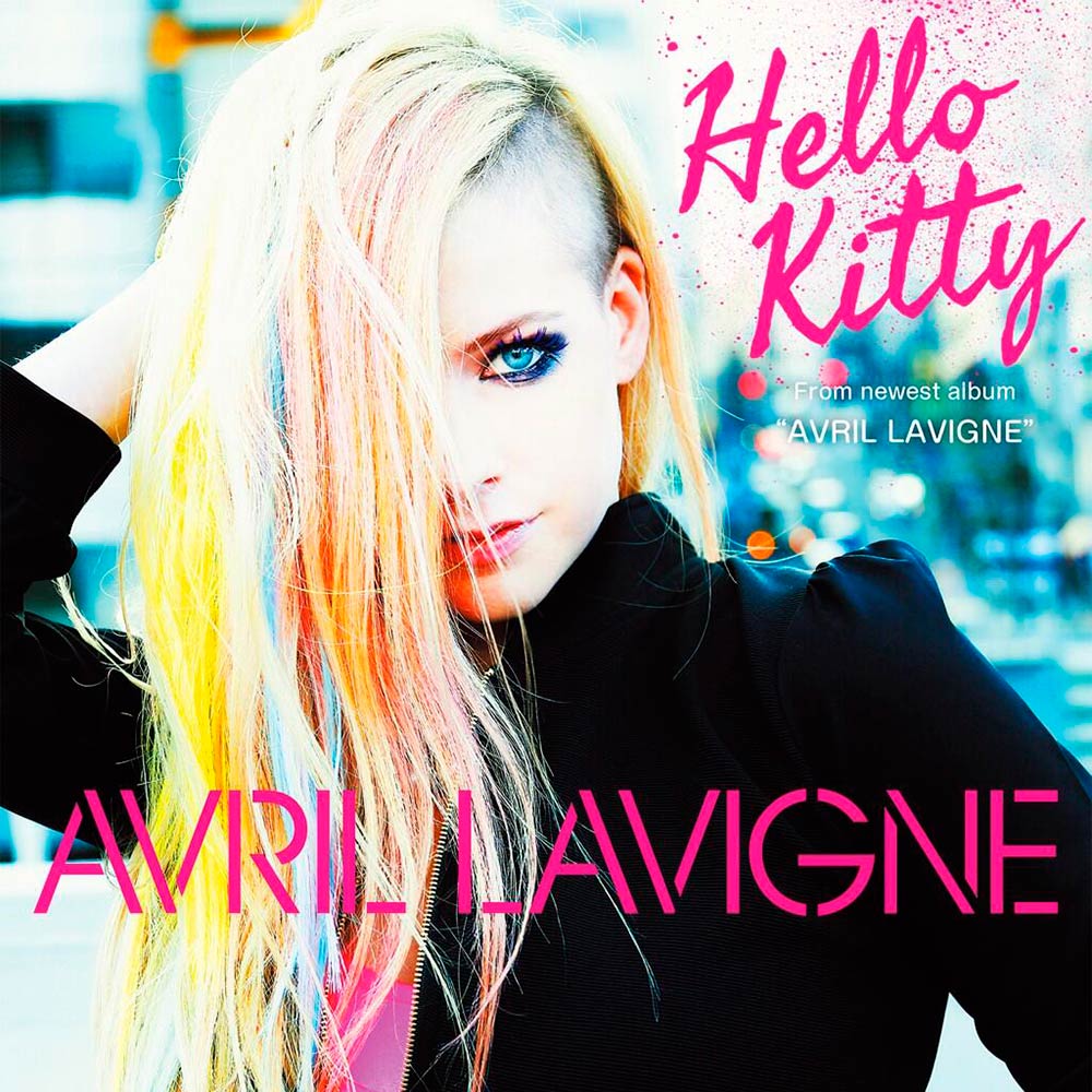 Avril Lavigne: Hello Kitty, la portada de la canción