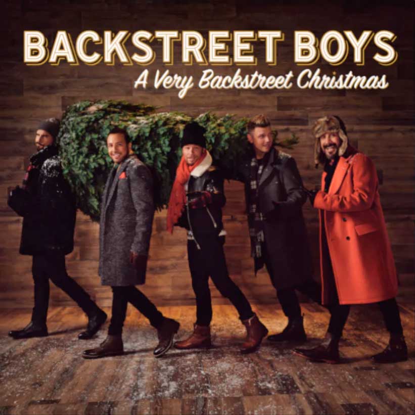 Backstreet Boys: A very Backstreet Christmas, la portada del disco