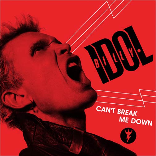Billy Idol: Can't break me down - portada