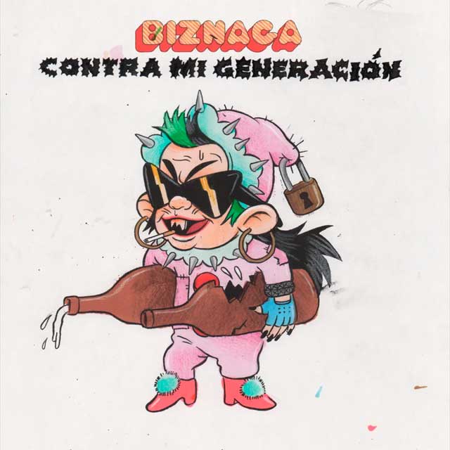 Biznaga: Contra mi generación - portada