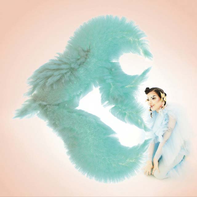Björk: Blissing me, la portada de la canción