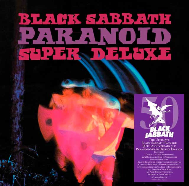 Black Sabbath: Paranoid Super Deluxe Edition - portada