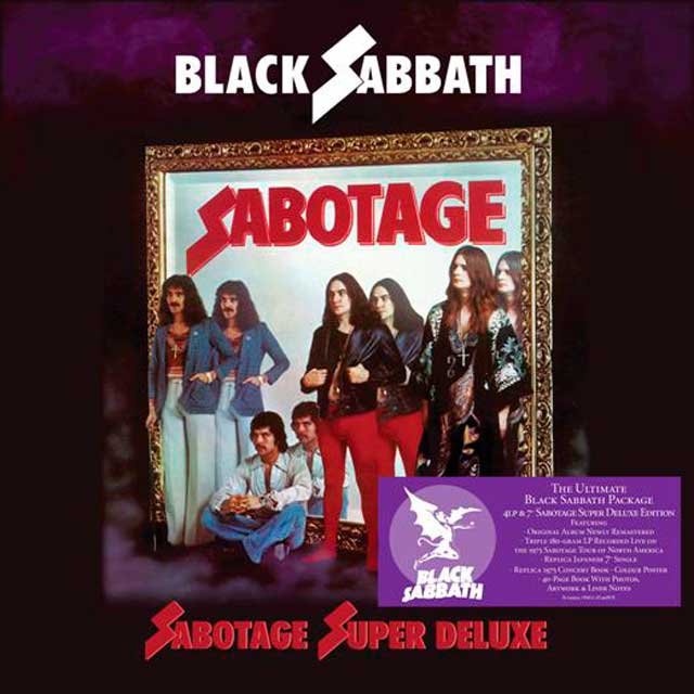 Black Sabbath: Sabotage Super Deluxe - portada
