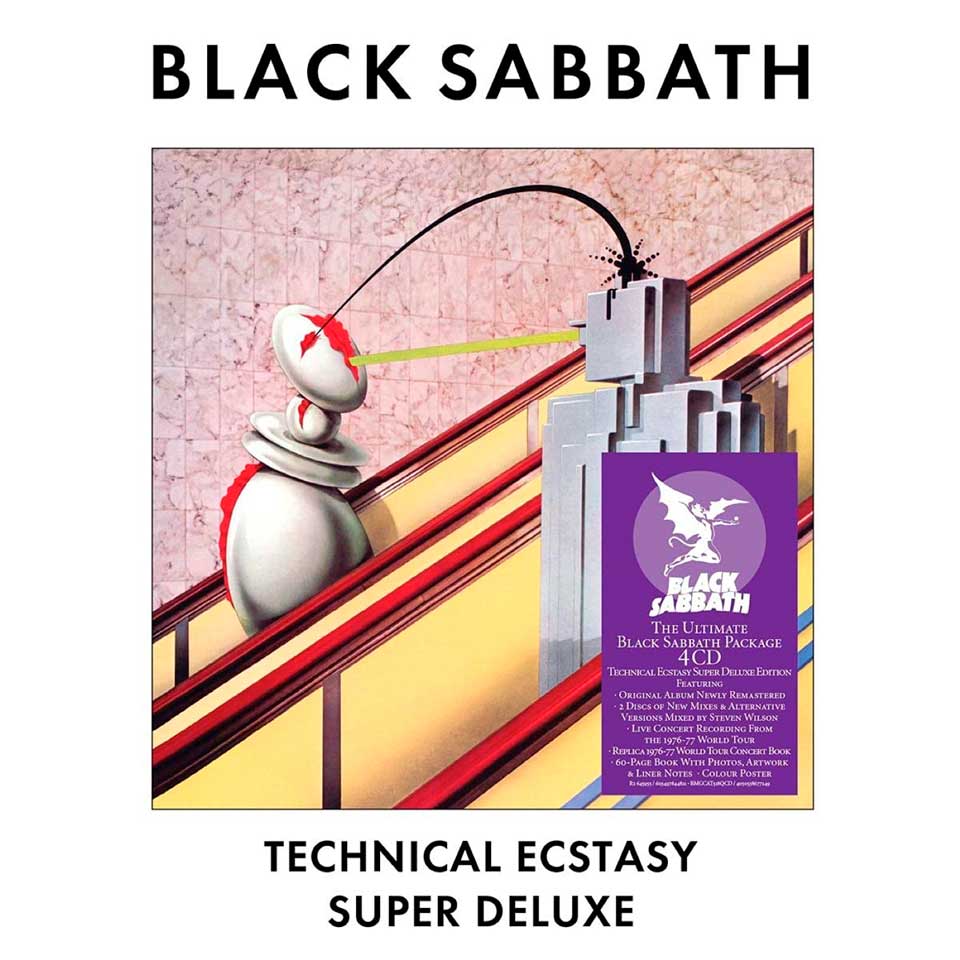 Black Sabbath: Technical ecstasy (Super deluxe) - portada