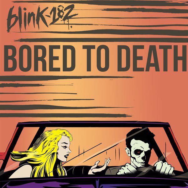 Blink-182: Bored to death, la portada de la canción